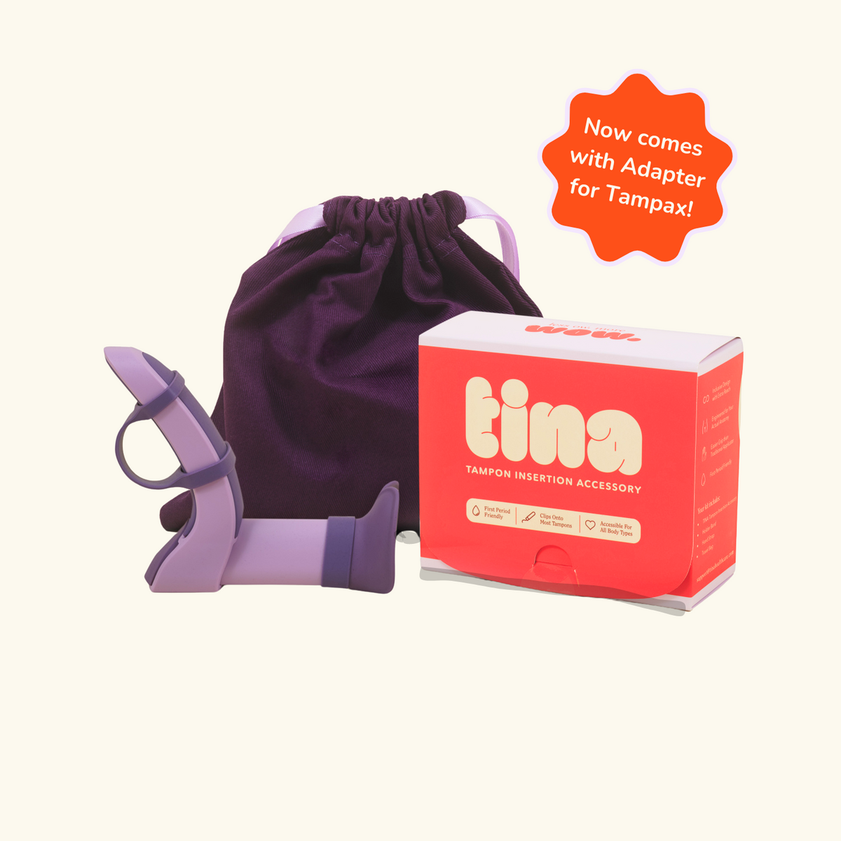 TINA | Tampon Insertion Accessory