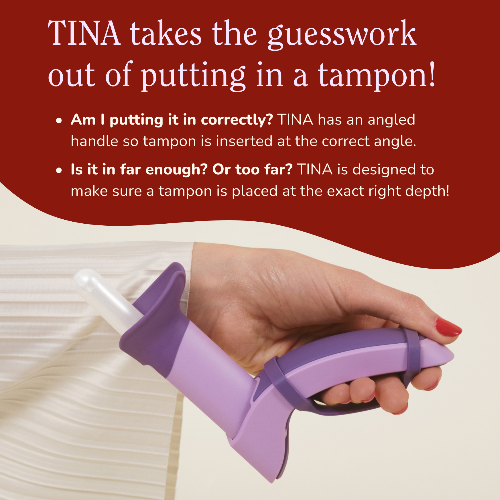 TINA for Teens | Starter Kit for Using Tampons